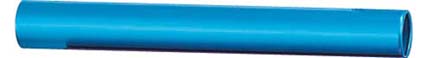 Official Size Blue Aluminum Batons - 1 Dozen
