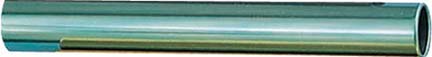 Official Size Green Aluminum Batons - 1 Dozen