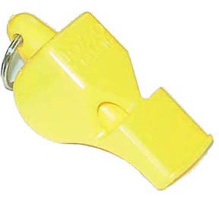 Yellow Fox Whistles - Set Of 10