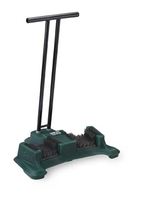 Portable Spike Brush Stand - Hunter Green