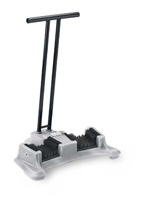 Portable Spike Brush Stand - Medium Gray