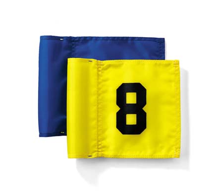 Jr. Golf Flags (Solid) - Set of 9