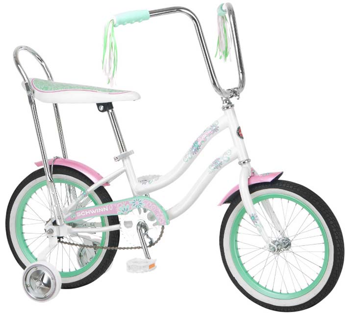 Schwinn S1681B Jasmine 16" Girl's Polo Bike in White