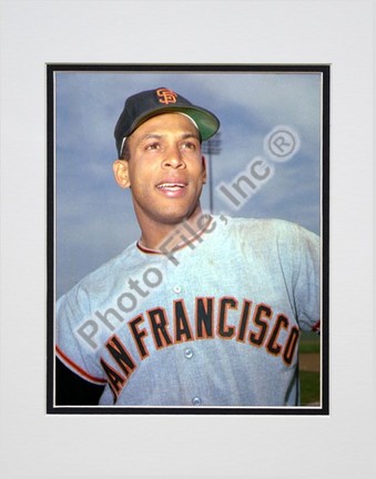 Orlando Cepeda, San Francisco Giants Double Matted 8" X 10" Photograph (Unframed)
