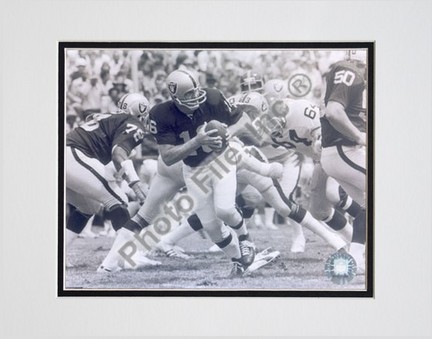 George Blanda, Oakland Raiders Double Matted 8" X 10" Photograph (Unframed)
