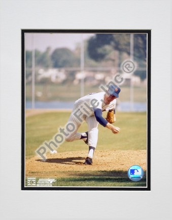 Nolan Ryan, New York Mets Double Matted 8" X 10" Photograph (Unframed)