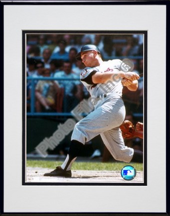 Harmon Killebrew Double Matted 8" X 10" Photograph in Black Anodized Aluminum Frame