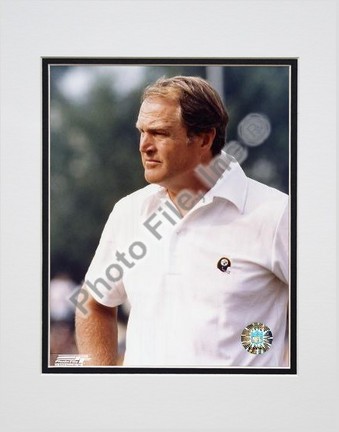 Chuck Noll "Coach" Double Matted 8" X 10" Photograph (Unframed)