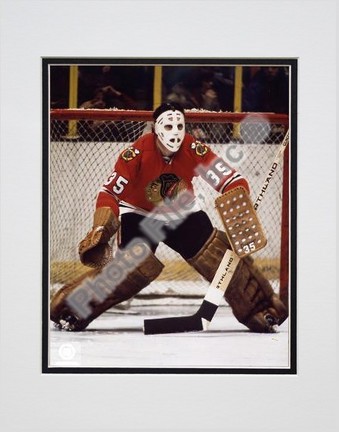 Tony Esposito "Action" Double Matted 8" X 10" Photograph (Unframed)