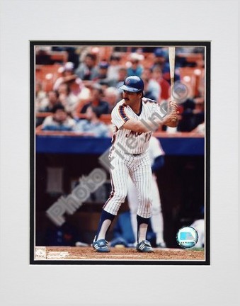 Keith Hernandez "Positioning" Double Matted 8" X 10" Photograph (Unframed)