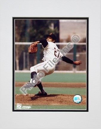 Juan Marichal "Ready to Pitch" Double Matted 8" X 10" Photograph (Unframed)
