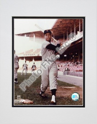 Orlando Cepeda With Bat, Posed" Double Matted 8" X 10" Photograph (Unframed)
