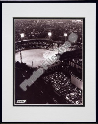 Pittsburgh Pirates "Forbes Field" Double Matte  8" X 10" Photograph in Black Anodized Aluminum Frame