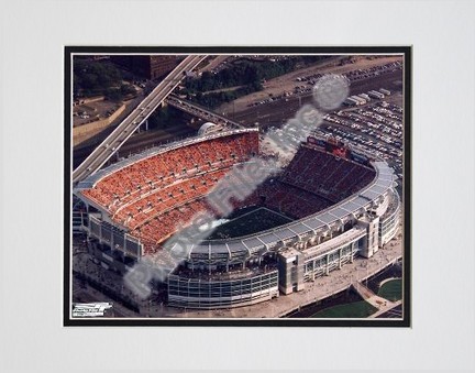 Cleveland Browns "Cleveland Browns Stadium" Double Matte  8" X 10" Photograph (Unframed)