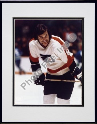 Dave Schultz "Action" Double Matted 8" X 10" Photograph in Black Anodized Aluminum Frame