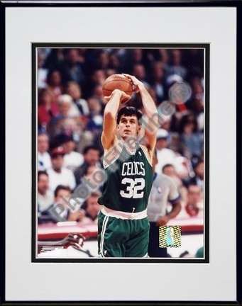 Kevin McHale "Action" Double Matted 8" x 10" Photograph in Black Anodized Aluminum Frame
