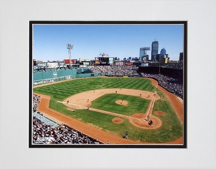 Fenway Park / New Seats Double Matted 8" x 10" Photograph (Unframed)