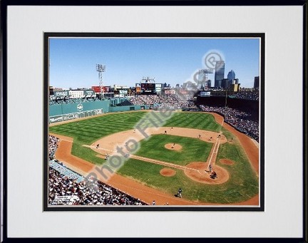 Fenway Park / New Seats Double Matted 8" x 10" Photograph in Black Anodized Aluminum Frame