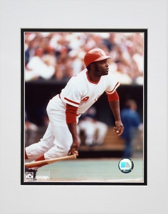 Joe Morgan "Batting" Double Matted 8" x 10" Photograph (Unframed)