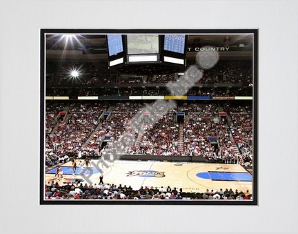 Wachovia Center (NBA) Double Matted 8" X 10" Photograph (Unframed)
