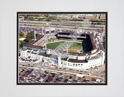 Comiskey Park / Old (Chicago) Double Matted 8" X 10" Photograph (Unframed)