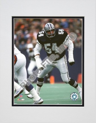 Randy White "Game Action" Double Matted 8" X 10" Photograph (Unframed)