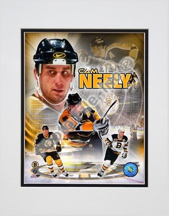 Cam Neely "Legends Composite" Double Matted 8" X 10" Photograph (Unframed)