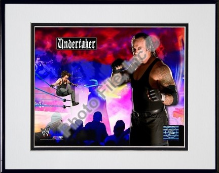 Undertaker #238 Double Matted 8" x 10" Photograph in Black Anodized Aluminum Frame
