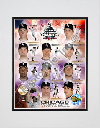 Chicago White Sox "2005 Limited Edition World Series Champions Composite" Double Matted 8" x 10" Pho