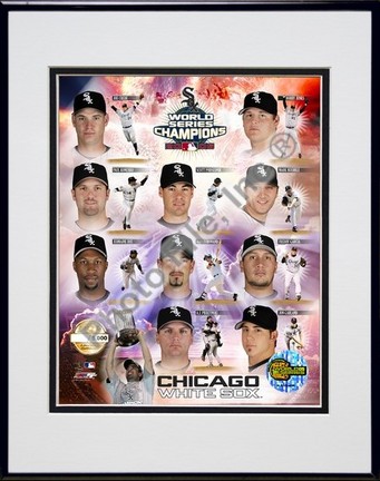 Chicago White Sox "2005 Limited Edition World Series Champions Composite" Double Matted 8" x 10" Pho