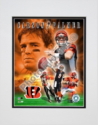 Carson Palmer "2005 Portrait Plus" Double Matted 8" x 10" Photograph (Unframed)