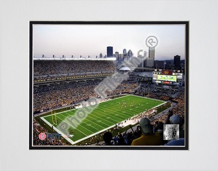Pittsburgh Panthers "Heinz Field" Double Matted 8" x 10" Photograph (Unframed)