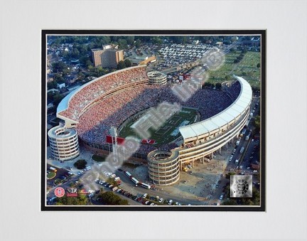 Alabama Crimson Tide "Bryant Denny Stadium" Double Matted 8" x 10" Photograph (Unframed)