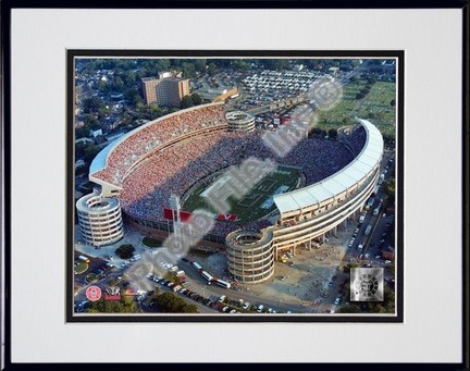 Alabama Crimson Tide "Bryant Denny Stadium" Double Matted 8" x 10" Photograph in Black Anodized Alum
