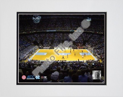 North Carolina Tar Heels "Smith Center" Double Matted 8" x 10" Photograph (Unframed)