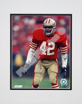 Ronnie Lott San Francisco 49ers "Action" Double Matted 8" x 10" Photograph (Unframed)