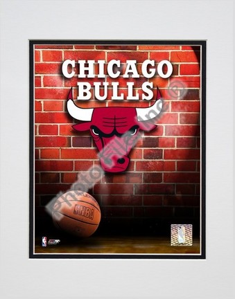 Chicago Bulls "2006 Logo" Double Matted 8" X 10" Photograph (Unframed)
