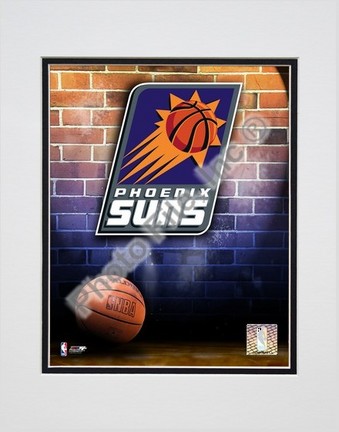 Phoenix Suns "2006 Logo" Double Matted 8" X 10" Photograph (Unframed)