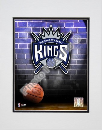 Sacramento Kings "2006 Logo" Double Matted 8" X 10" Photograph (Unframed)