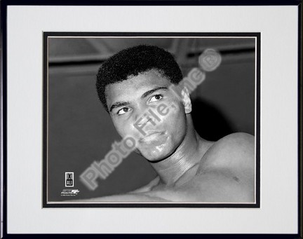 Muhammad Ali #6 Double Matted 8" X 10" Photograph in Black Anodized Aluminum Frame