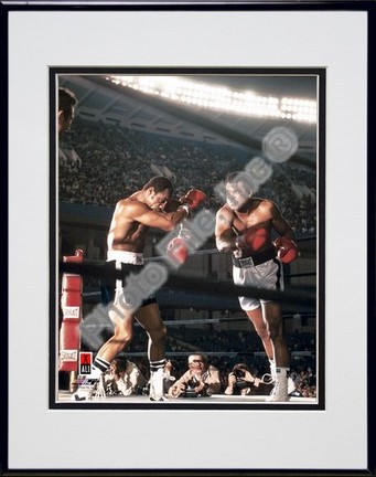 Muhammad Ali #7 Double Matted 8" X 10" Photograph in Black Anodized Aluminum Frame