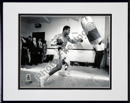 Muhammad Ali #8 Double Matted 8" X 10" Photograph in Black Anodized Aluminum Frame