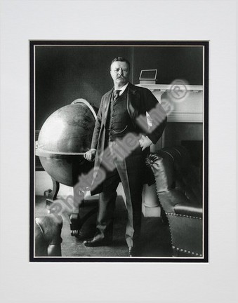Theodore Roosevelt, Jr. the 26th President of the United States (#13) Double Matted 8" X 10" Photograph (Unfra