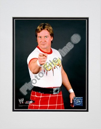 Rawdy Roddy Piper #351 Double Matted 8" X 10" Photograph (Unframed)