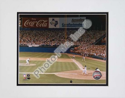 Nolan Ryan "5000th K (Strikeout)" Double Matted 8” x 10” Photograph (Unframed)