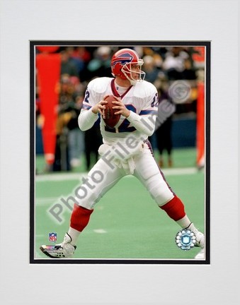 Jim Kelly "Dropping Back" Double Matted 8” x 10” Photograph (Unframed)