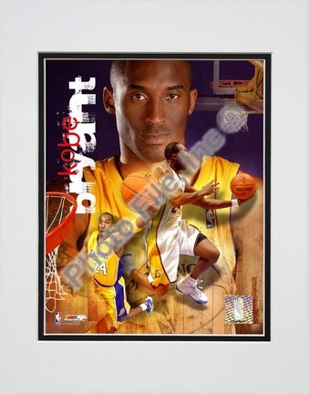 Kobe Bryant "2006 Portrait Plus" Double Matted 8" X 10" Photograph (Unframed)