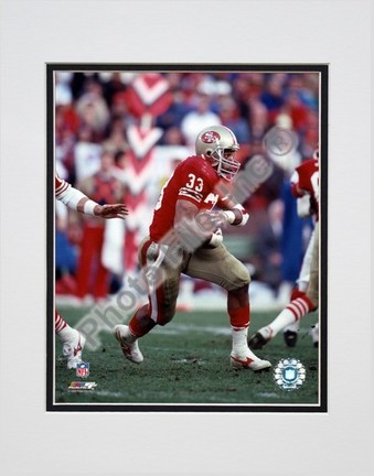 Roger Craig "Action" Double Matted 8" X 10" Photograph (Unframed)