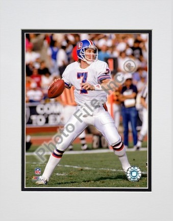 John Elway "1988 Action" Double Matted 8" x 10" Photograph (Unframed)