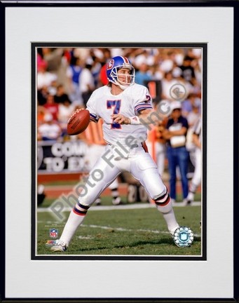 John Elway "1988 Action" Double Matted 8" x 10" Photograph in Black Anodized Aluminum Frame